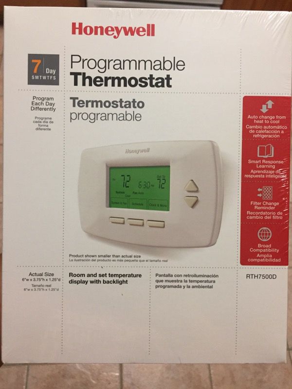 Honeywell thermostat rth7500d