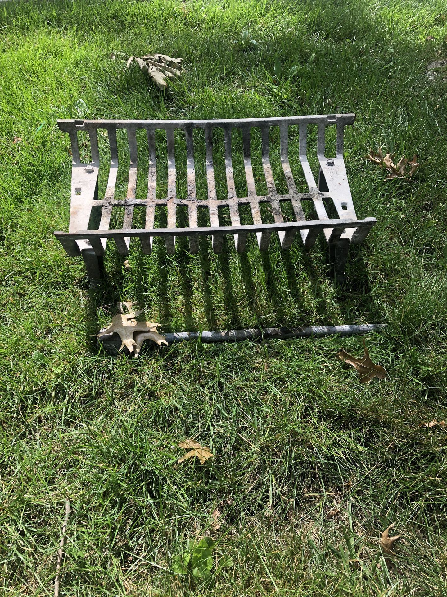 Fire Place Metal Grate Insert