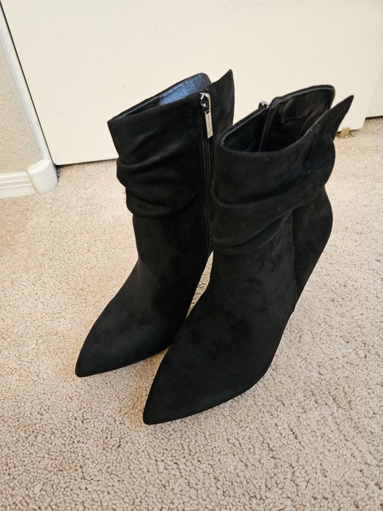 Jessica Simpson Suede Ankle Boots $30