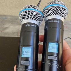Shure GLXD4R+    wireless microphone