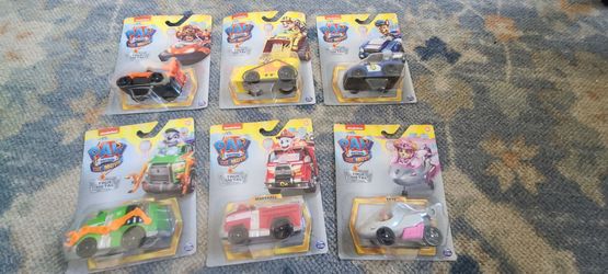 Paw patrol the movie true metal toy cars