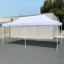(New in box) $200 Instant Shade 10x20 FT Large Heavy Duty Easy Popup Canopy w/ Carry Bag