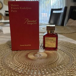 “Baccarat Rouge 540”