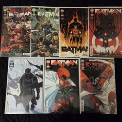 Batman Comic book lot of 7! DC Comics. Tynion. Varaints. keys. mixed lot.