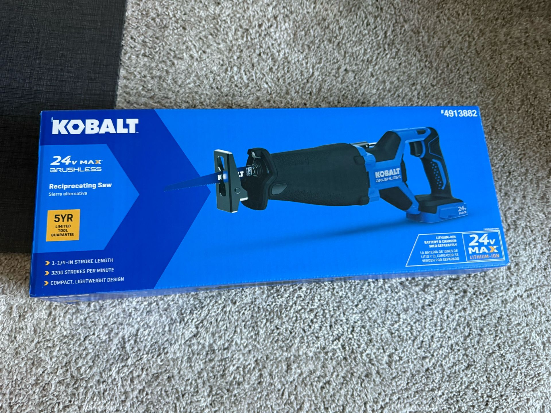Kobalt 24 Volt Reciprocating Saw