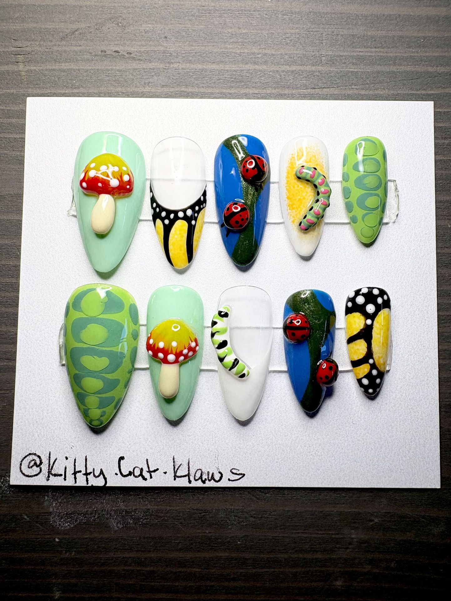 Hand Made Press On Nails