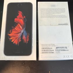 iPhone 6s Box Only With Inserts  No iPhone