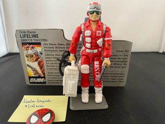 Vintage 1986 GI Joe Lifeline
