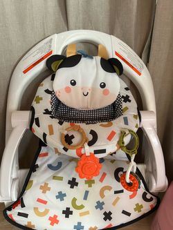 Fisher price cow sit me up