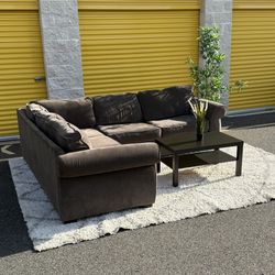 Delivery Available Sectional Couch Sofa
