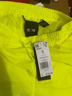 Adidas Ivy Park Solar Yellow Shorts Size S