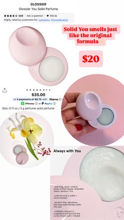 Glossier you solid perfume