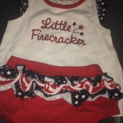 Koala Kids Cute Little Firecracker Set size 6-9 moni