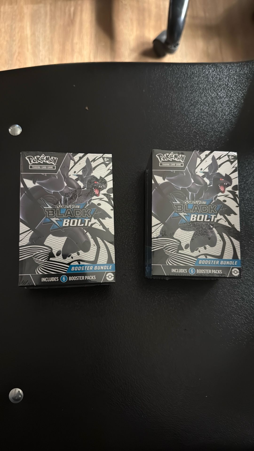 Pokémon TCG: Scarlet & Violet Black Bolt Booster Bundle (factory-sealed, US English version, 6 booster packs)
