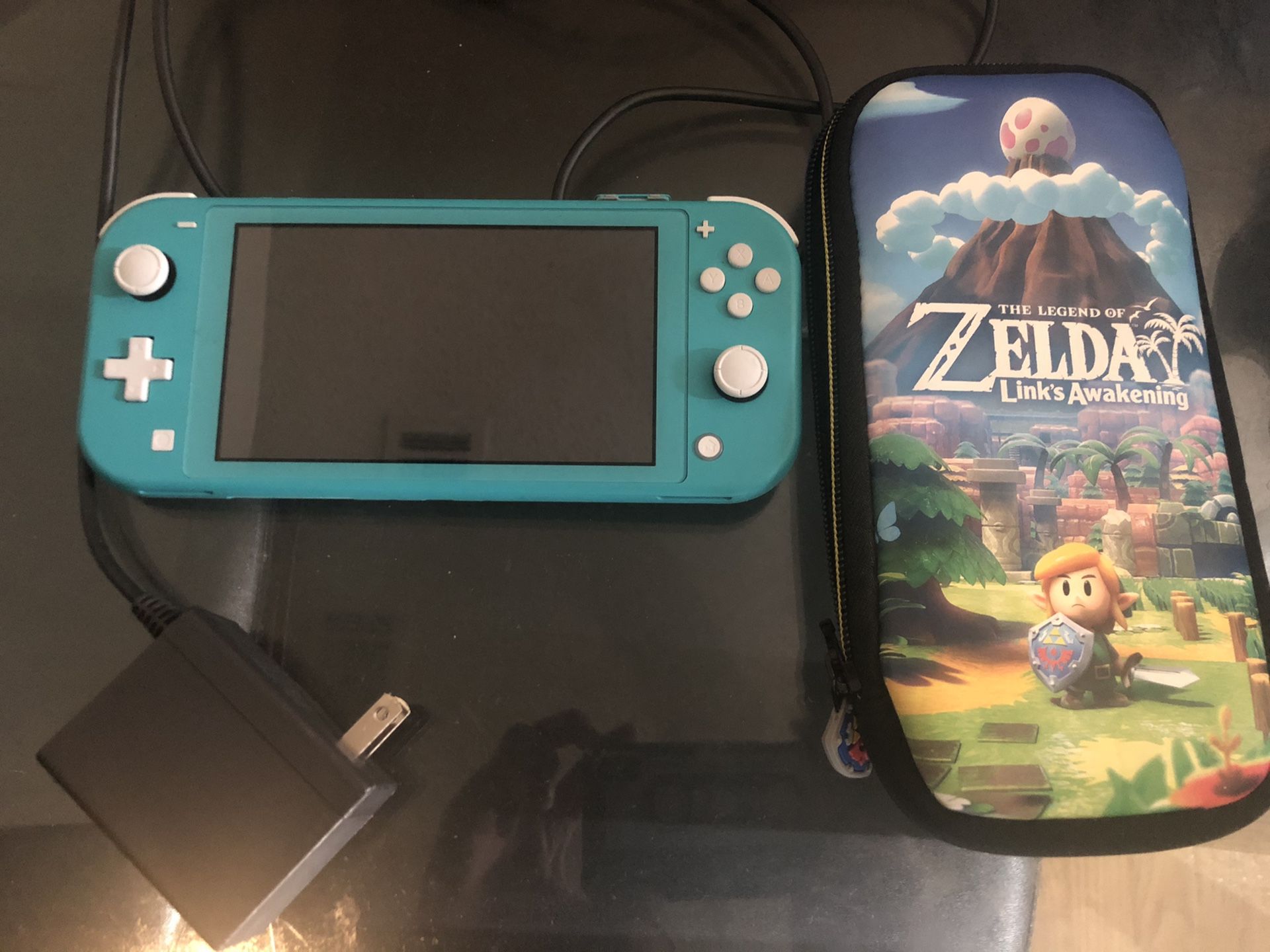 Nintendo switch light ,case , charger