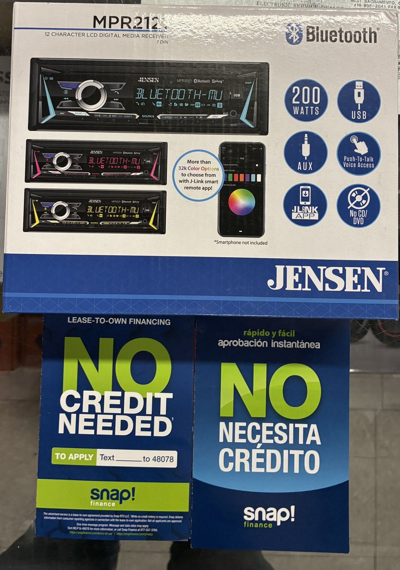 Jensen Car Stereo Multi Media Receiver