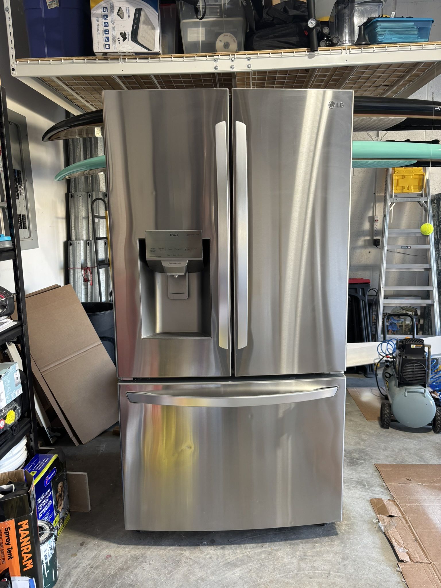 LG 26 cu. ft. Smart wi-fi Enabled French Door Refrigerator