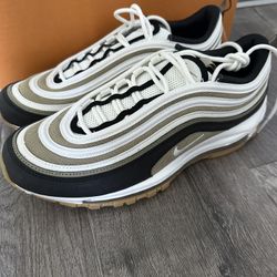 NEW Nike Air Max 97 Neutral Olive Summit White 921826-203 Men's Size 10