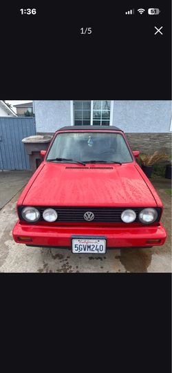 1989 Volkswagen Cabriolet