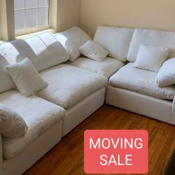 White Cloud Couch Modular Sectional Sofa