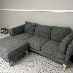 World Market Grey Couch