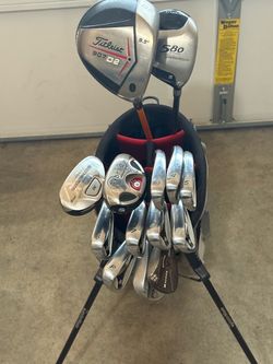 Complete Ready-to-Play Golf Set – TaylorMade / Titleist / Ping / Callaway –