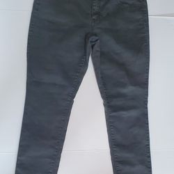 American Eagle 16 Long Jegging Stretch Jeans Pants Camo Dark Green Camouflage

