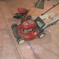 Gas Mower And Edger 