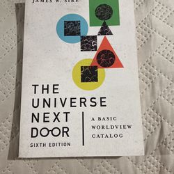 The Universe, Next-Door, Six Edition By James W Sire