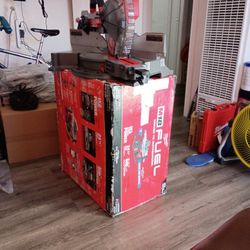M18 Table Saw Brand New and 10 Inch Miter Saw Used Once Both For 7 Bills 