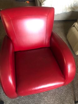 Set of leather chairs