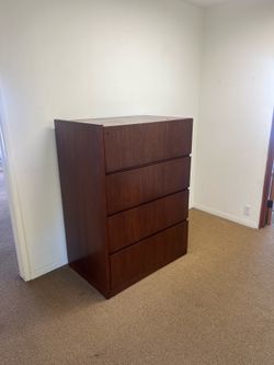 High end wood filing cabinet