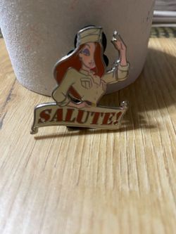 2013 Disney Jessica Roger Rabbit Salute Enamel Collector Pin