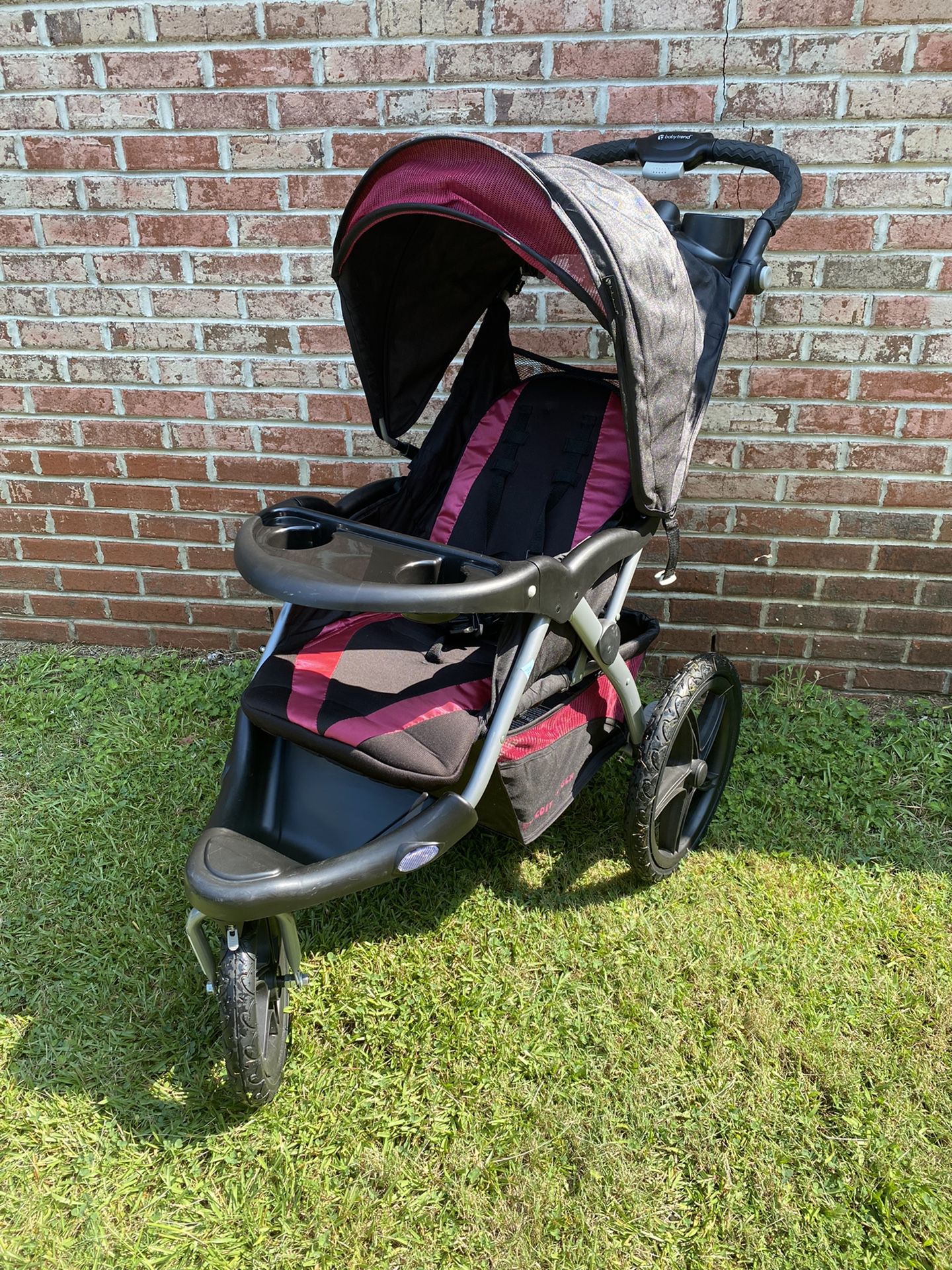  Baby trend pink expedition stroller