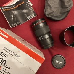 Canon 100mm EF L Macro Lens & Kenko Extension Tubes