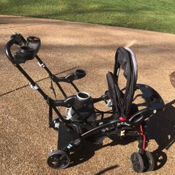 Double Stroller Sit and stand Barely used