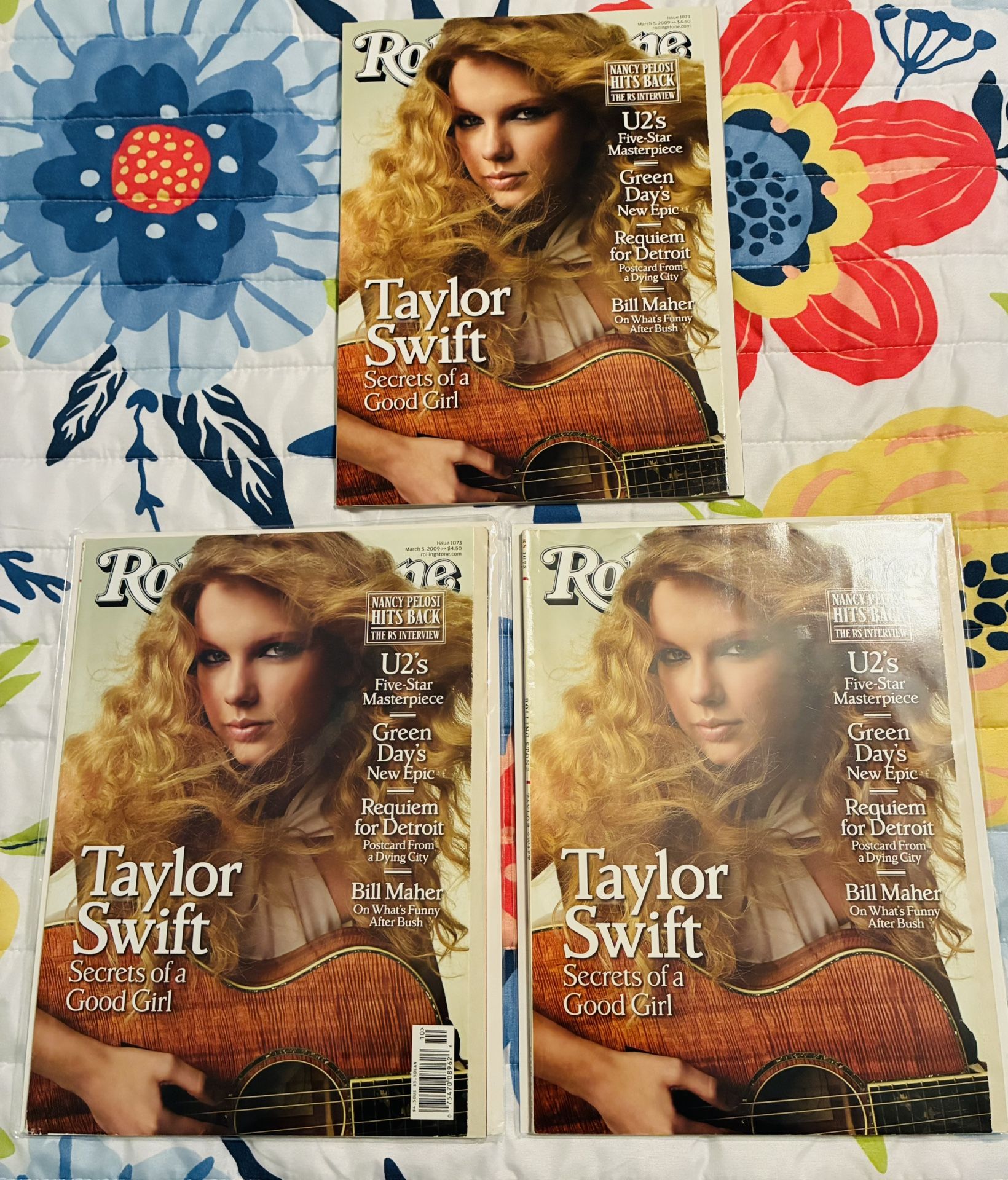 Taylor Swift Rolling Stone Magazines ( 3 )