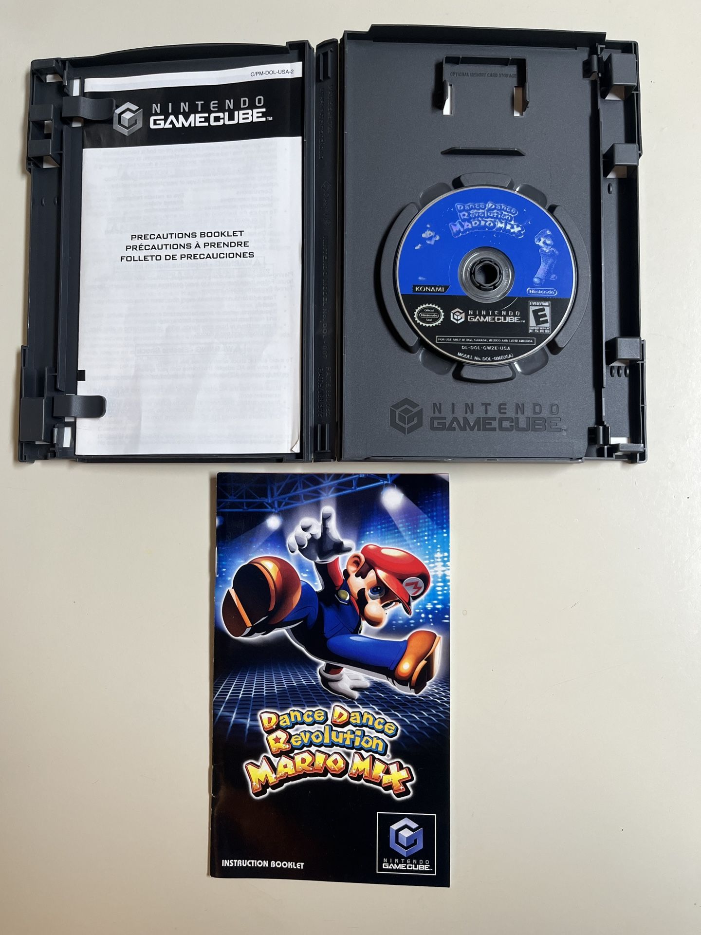 Dance Dance Revolution Mario Mix Nintendo GameCube CIB Tested/WORKING