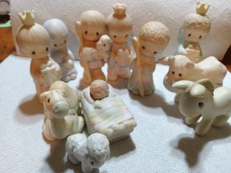 1982 Precious Moments Naivety Sence 11 Pcs Set