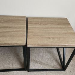 Large End Tables (Or Coffee Table Or TV Stand)