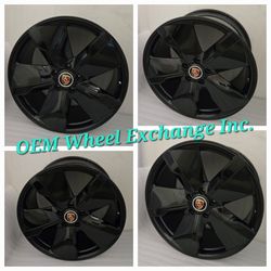 Beautiful OEM Taycan 21" Porsche Black Wheels Rims
