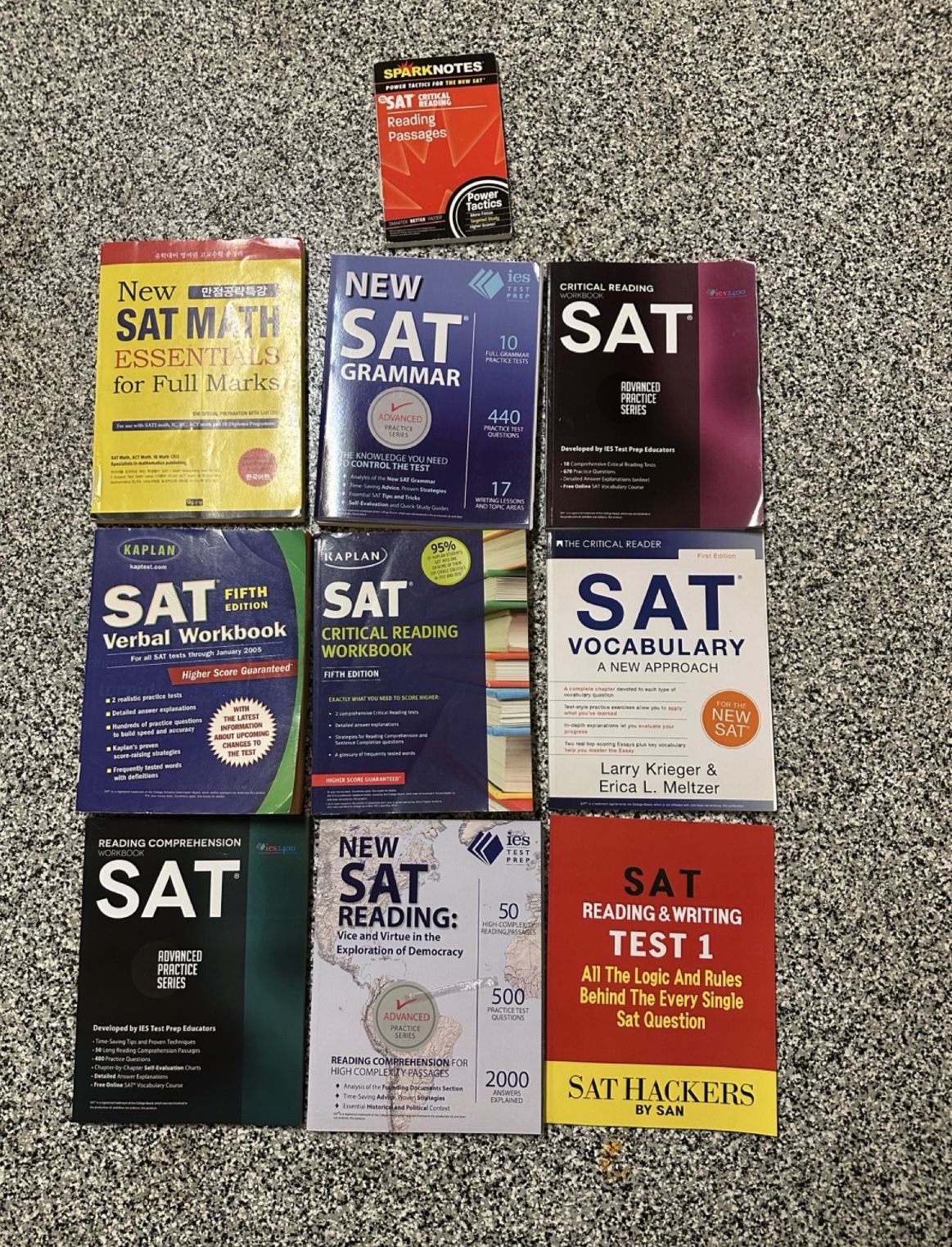 10 SAT books + Digital SAT file