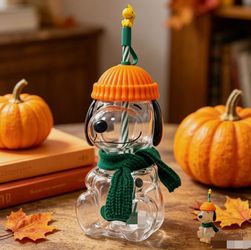 Snoopy glass cup