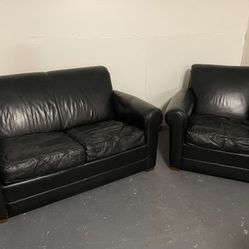 Leather Sofa Set 