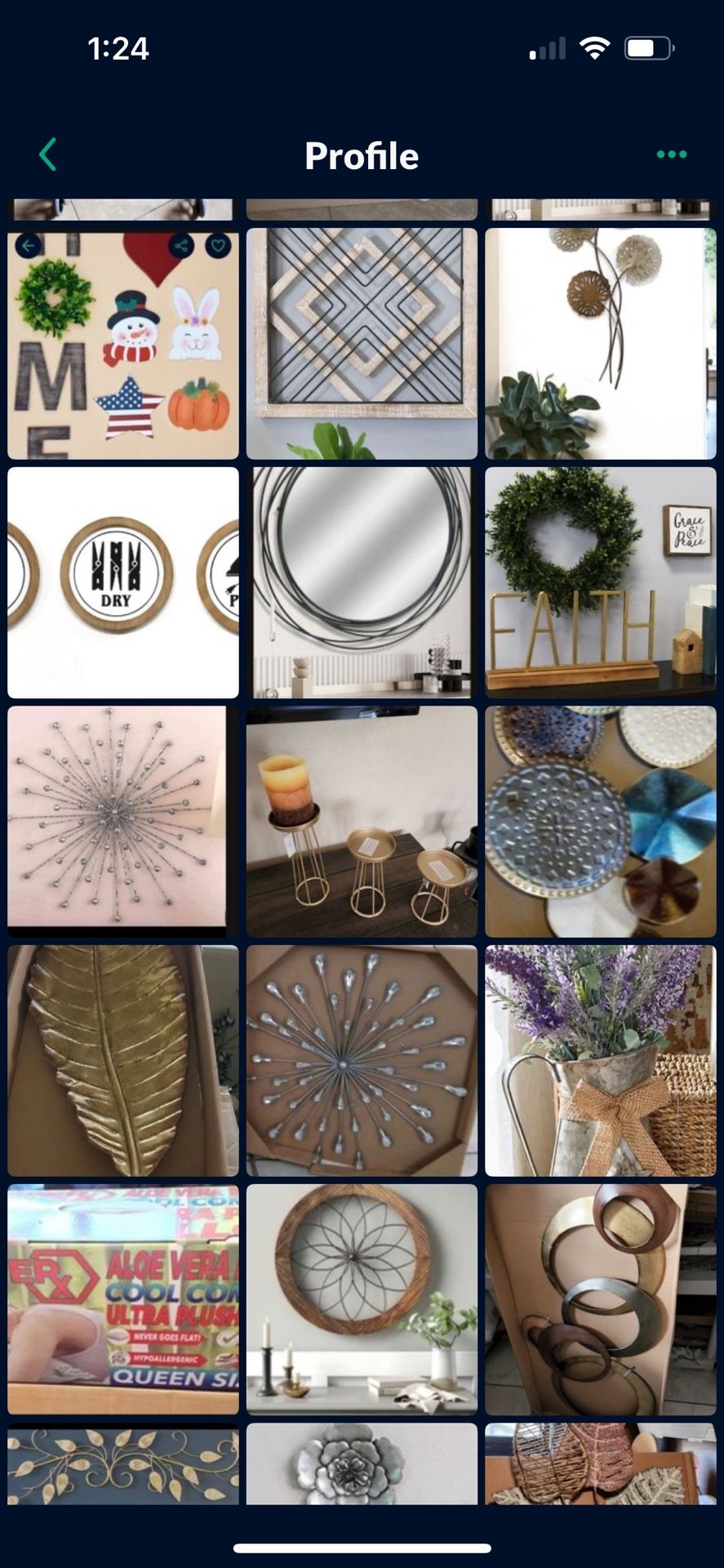 Metal decor $10 each