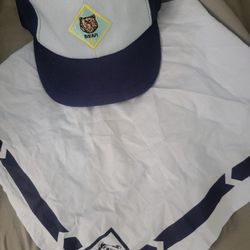 Bear Cub Boy Scout Hat & Neckerchief 