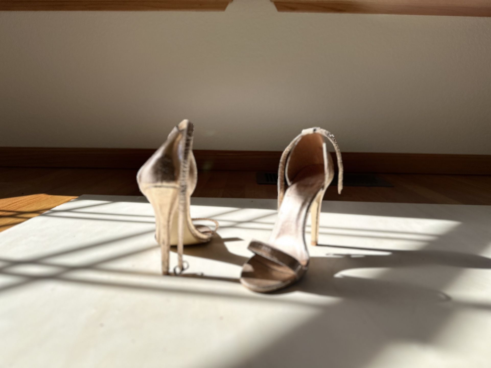 Rose Gold Heels - Women’s Size US 5/UK 3