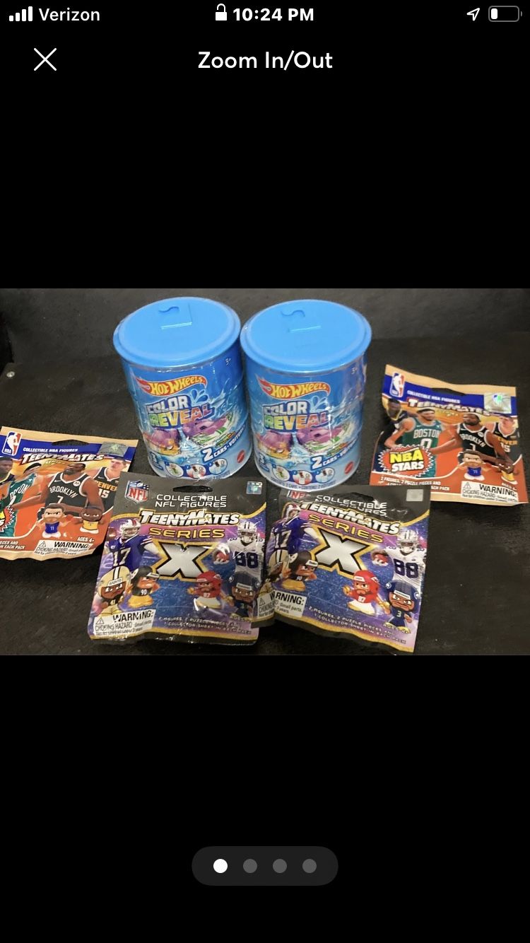 Boys 6pc Mystery Toy Bundle - Great For Easter!