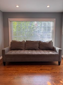 Z Gallerie vapor sofa