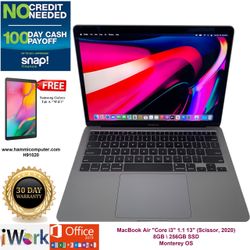 MacBook Air "Core i3" 1.1 13" (Scissor, 2020) 8GB \ 256GB SSD "H91020"